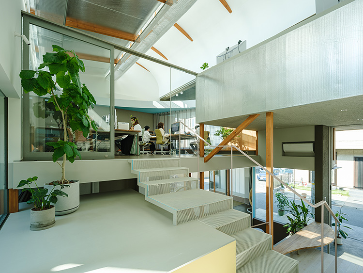 Blue Box Office - Sano lab., Keio Architecture