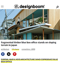 Kei Architecture Sano- Blue Box Office | designboom