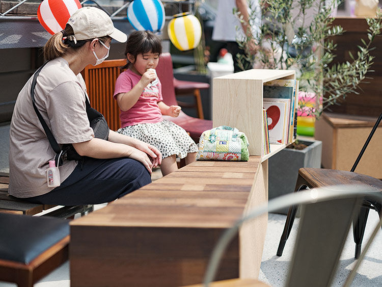 Senju Street Library | co+labo Urban Architecture @ Keio